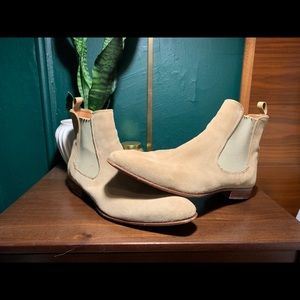 ALDO biondi-r Chelsea boot suede tan